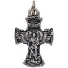 Croix en métal de Saint Michel. Hauteur 2,5 cm.
