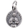 Médaille moulée en métal couleur argentée Ø 1.2 cm, Plusieurs Saints.