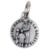 Médaille moulée en métal couleur argentée Ø 1.2 cm, Plusieurs Saints.