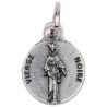 Médaille moulée en métal couleur argentée Ø 1.2 cm, Plusieurs Saints.