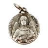 Médaille moulée ou frappée en métal couleur argentée Ø 1.5 cm. Plusieurs saints.