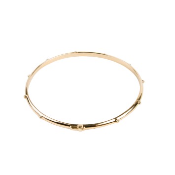Bracelet dizainier jonc en plaqué or – Ø 6,5 cm..
