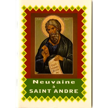 Livret de neuvaine avec historique, prière, neuvaine H.15 x10 cm, nombreux saints.