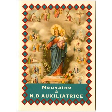 Livret de neuvaine avec historique, prière, neuvaine H.15 x10 cm, nombreux saints.
