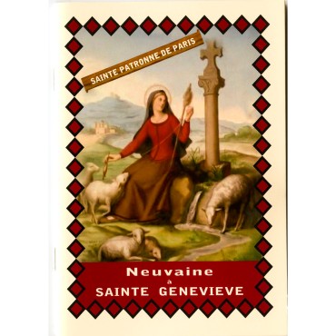 Livret de neuvaine avec historique, prière, neuvaine H.15 x10 cm, nombreux saints.
