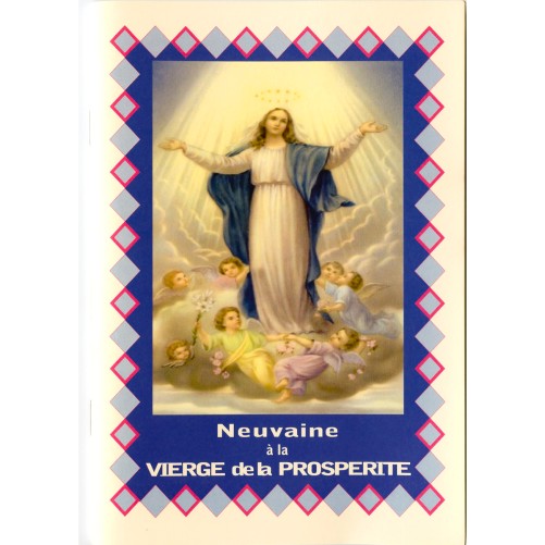 Livret de neuvaine avec historique, prière, neuvaine H.15 x10 cm, nombreux saints.