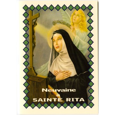 Livret de neuvaine avec historique, prière, neuvaine H.15 x10 cm, nombreux saints.