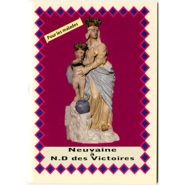 Livret de neuvaine avec historique, prière, neuvaine H.15 x10 cm, nombreux saints.
