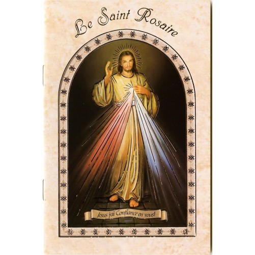 Livret de priere du saint Rosaire H.14x9 cm, plusieurs saints.