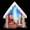 Magnet enfantin en resine souple , H. 8 cm. Plusieurs saints.